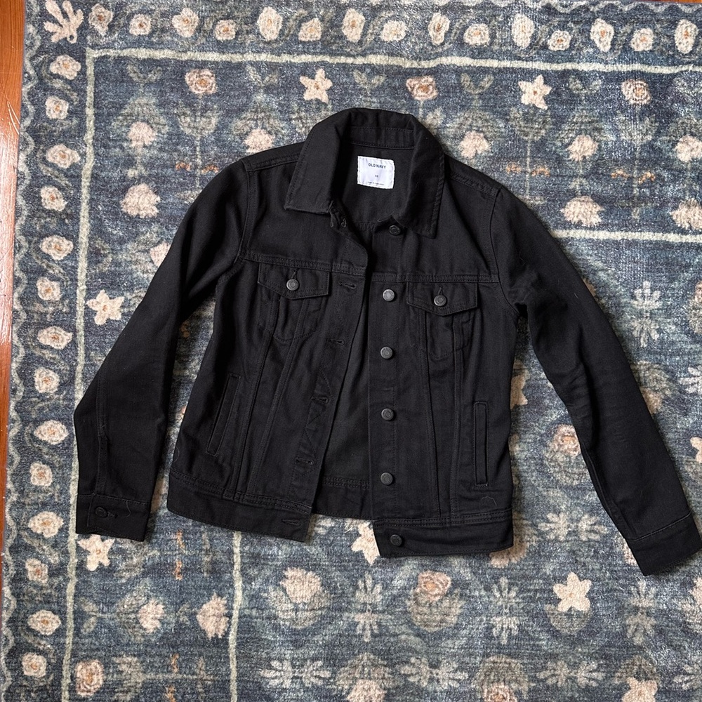 Old Navy black denim jacket
